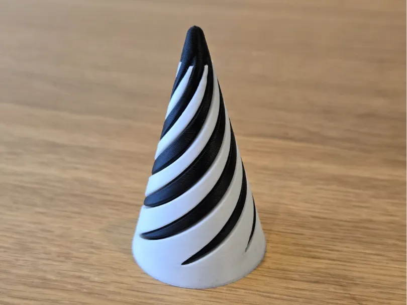 spiral cone fidget